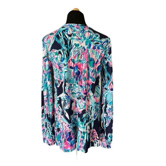 Lilly Pulitzer Daisy Knot Top All Caught Up Size XS - Picture 6 of 7